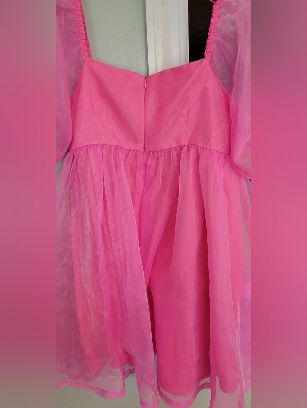 Girls Pink Party Dress